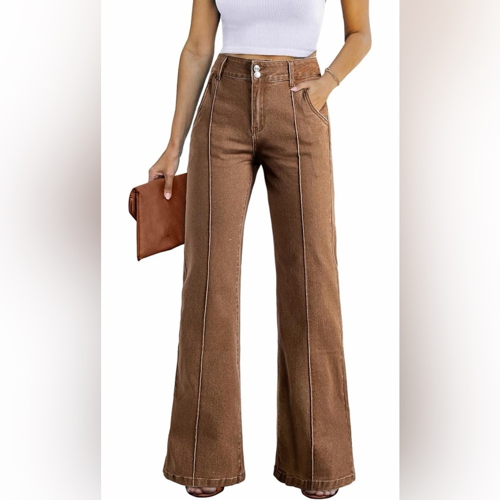 🆕High-Waisted Flare Jeans